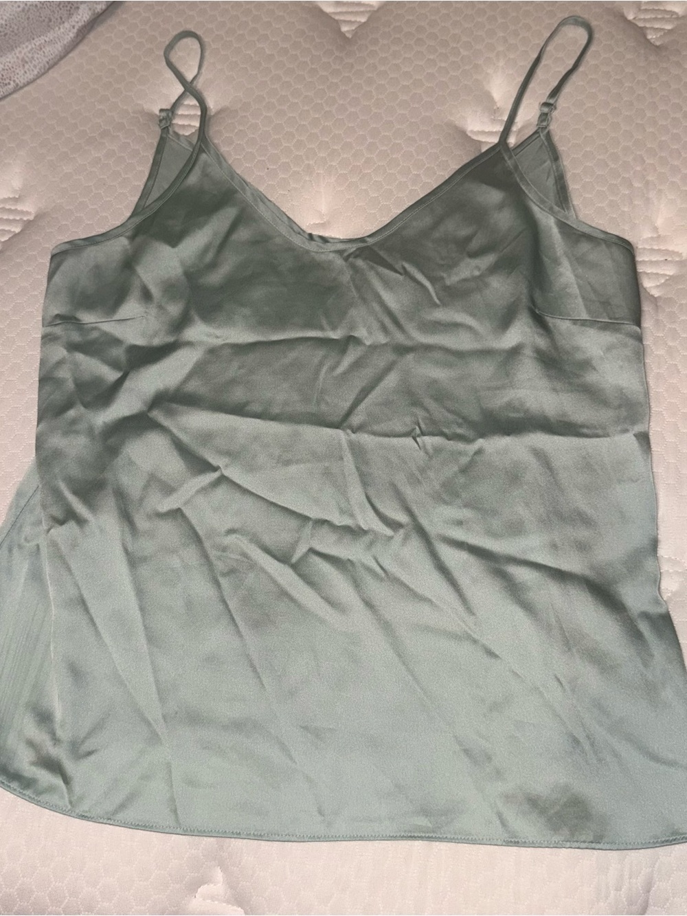 6. Worthington Satin Cami in Mint Green